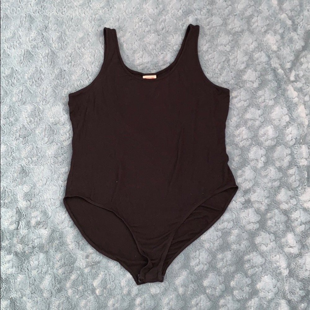Black Tank Bodysuit
